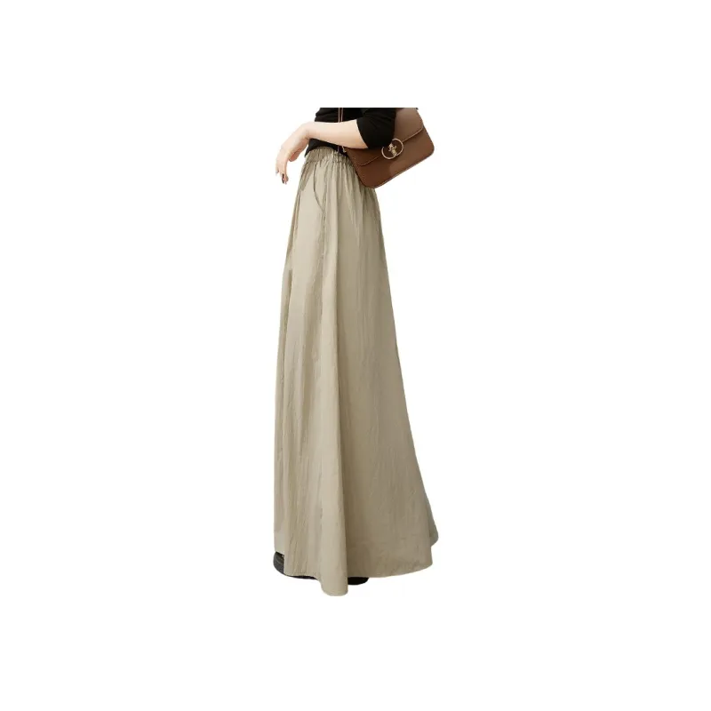 Cypress House Casual Long Skirt Women's Light Yellow-0