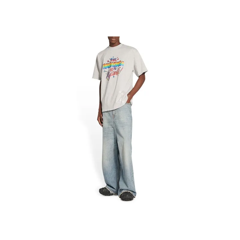 Balenciaga Large Fit T Shirt-4