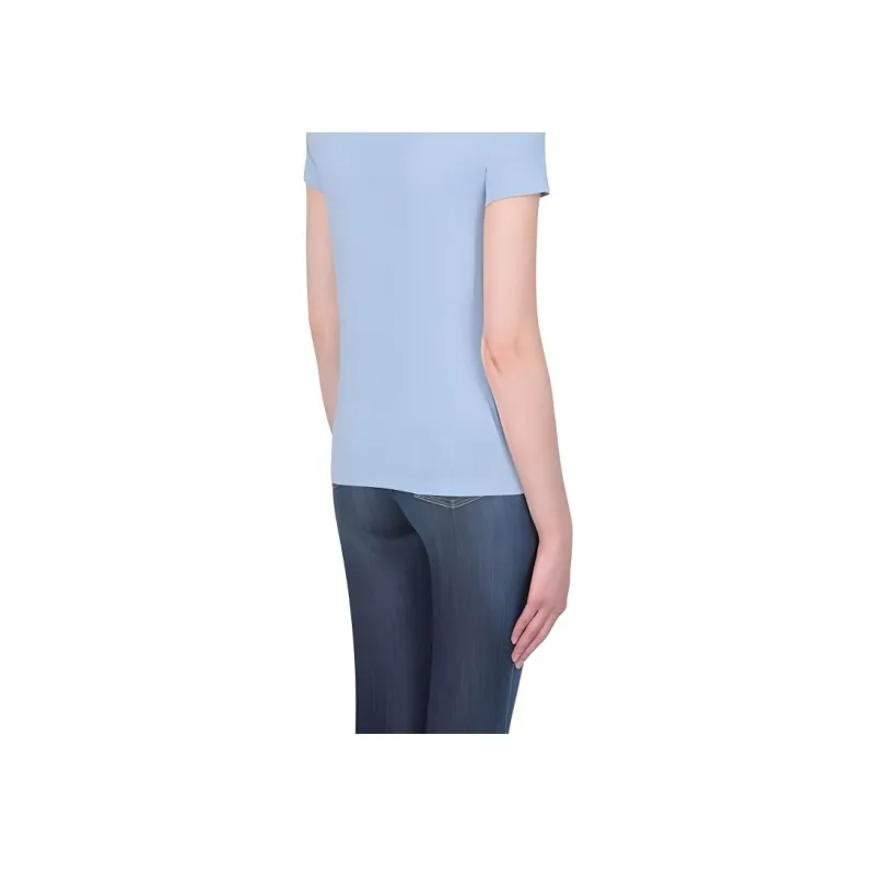 ARMANI JEANS T Shirts Women's Blue-4