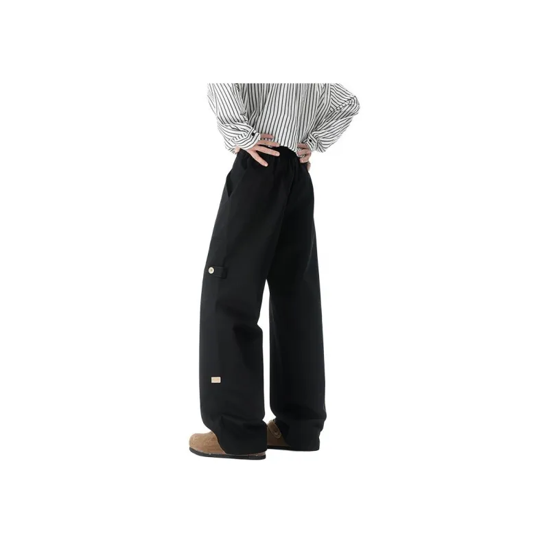 HCHUICHENG Casual Pants Unisex Green-1