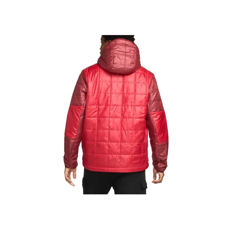 Nike Puffer Jackets Men Red-4