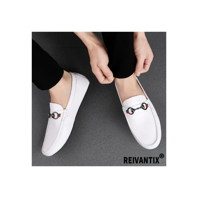 Reivanti Beanie Shoes Unisex White-2
