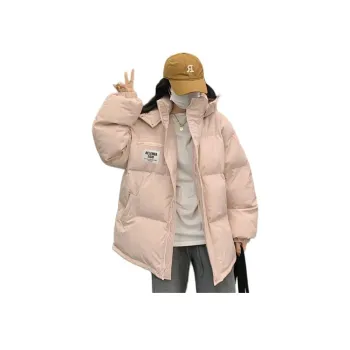 Flowers In Water Puffer Jacket Women's