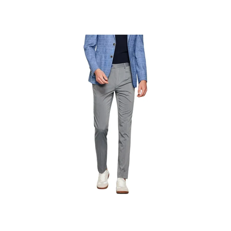 JODOLL Suit Trousers Men Gray-0