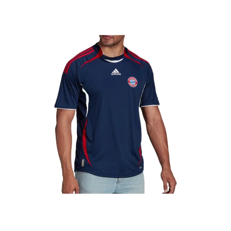 Adidas Bayern Munich Soccer Jersey Men's Blue-2