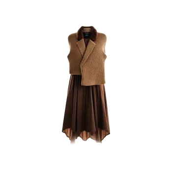 Mapping Sleeveless Dress Women's