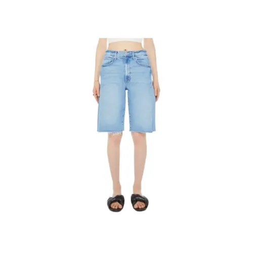 마더 블루 여성 데님 반바지