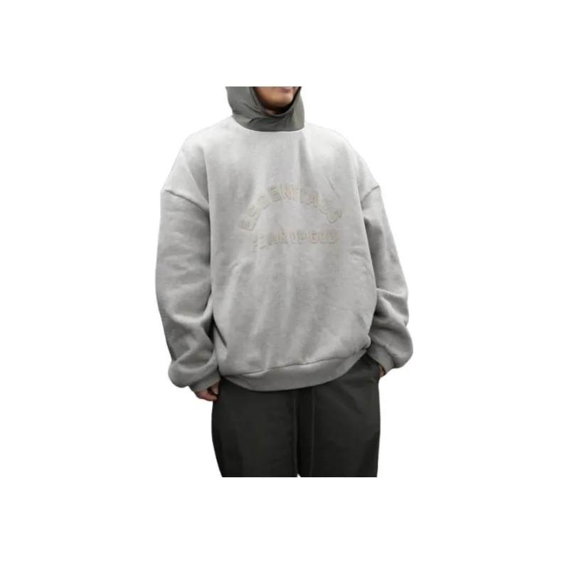 Fear Of God Essentials Logo print Hoodie-3