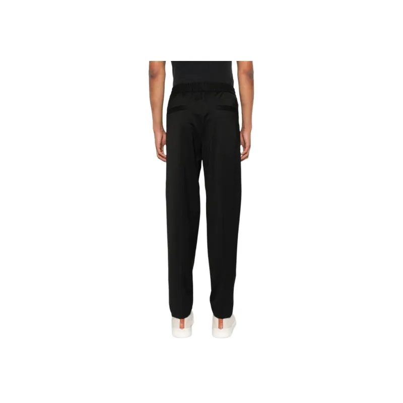 Ermenegildo Zegna Tapered Leg Tailored Trousers-3