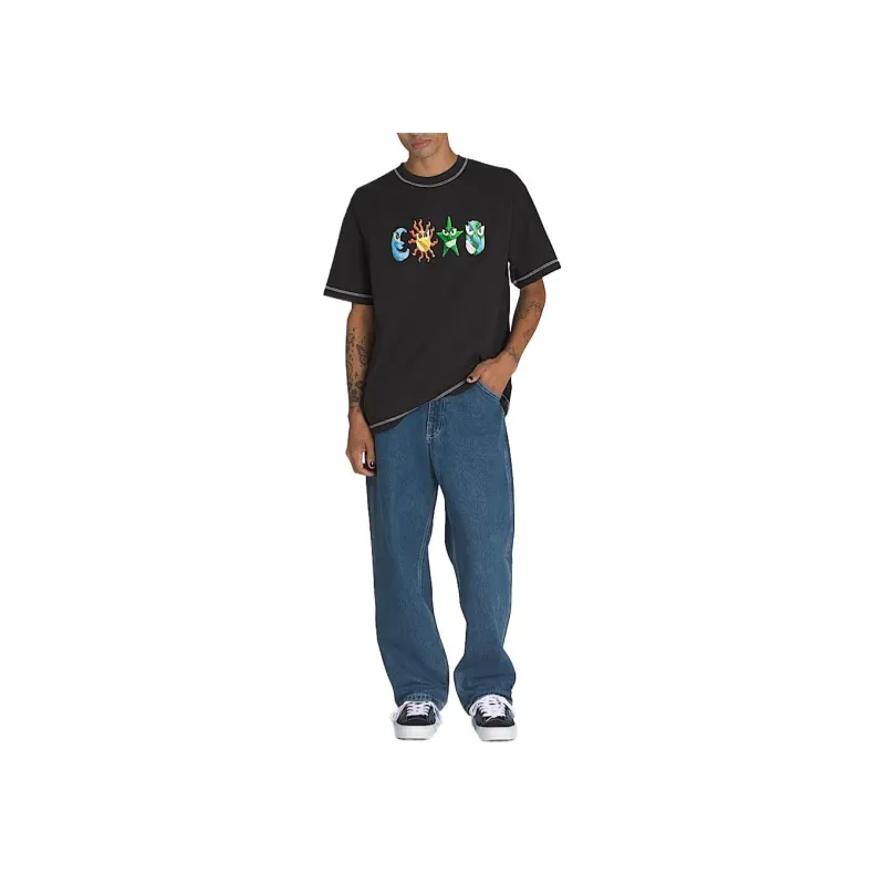 Vans Skate Check 5 Loose Denim Pants Jeans Men's Vintage Indigo-2