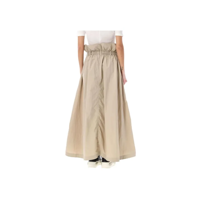 Y 3 A line Crinkled Maxi Skirt-0