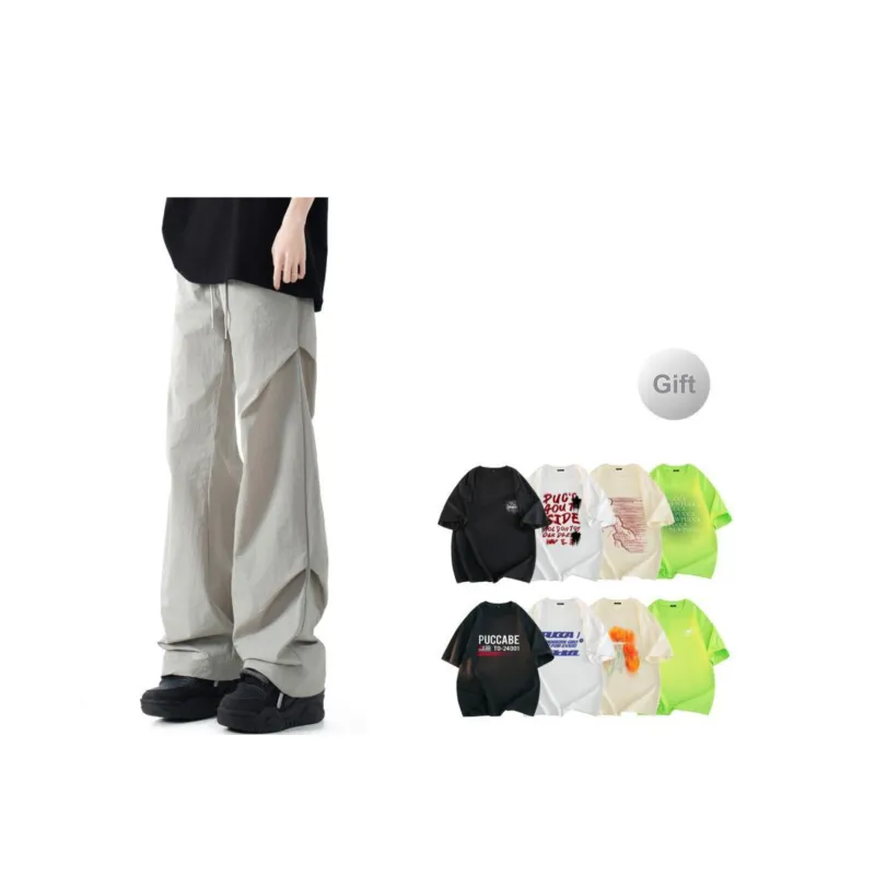 NEAR HERE Casual Pants Unisex-14