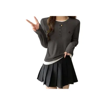 Tonlion Knitwear Women's Charcoal Gray