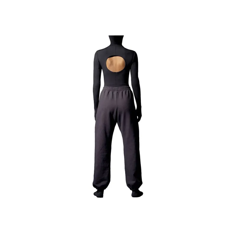 YEEZY Engineered By Balenciaga Fleece Jogging Pant 'Black'-3