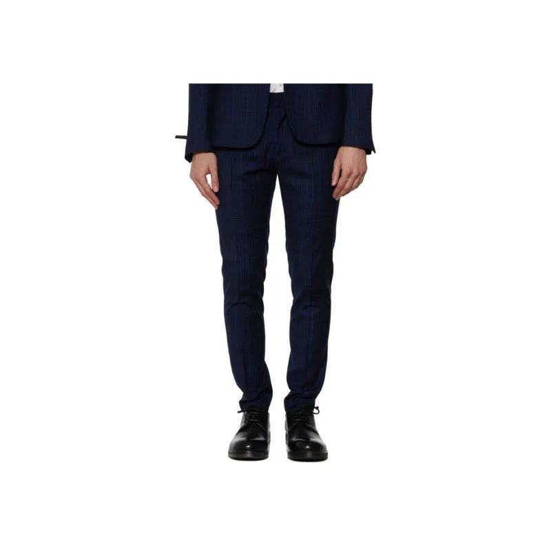DANIELE ALESSANDRINI Casual Pants Men's Blue-0