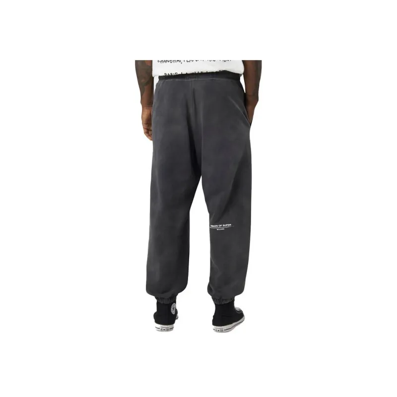 Vision Of Super Embroidered flame Track Pants-2