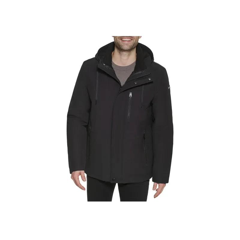 Calvin Klein Windbreaker Jackets Men Black-3