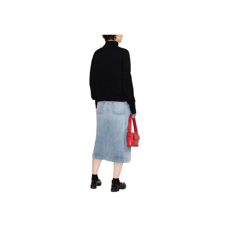 KENZO Flower Embroidered High Neck Jumper-4