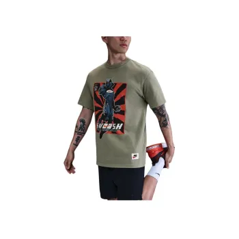 Nike SwooshMax90 T Shirt Men's Light Army Green