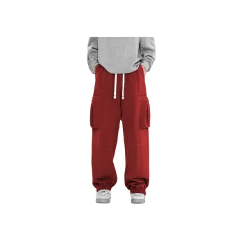 T IRA Cargo Pants Unisex Orange Red