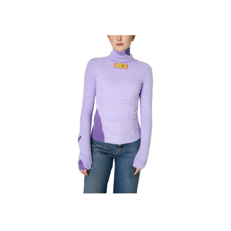 MM6 Maison Margiela Sweater Women's Purple-0
