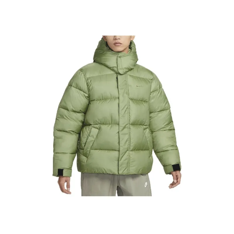 Nike Sports Life Collection Puffer Jacket Men's Green-3