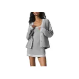 Sports Mixed Gray Athletic Heather Grey/White
