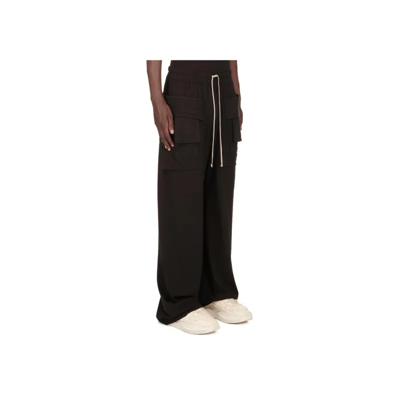 Rick Owens DRKSHDW Drawstring Straight Leg Pants-3