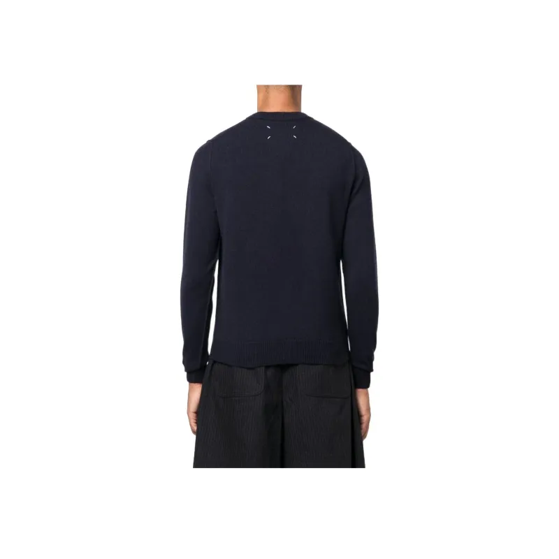 Maison Margiela Signature Four Stitch Crewneck Jumper-2
