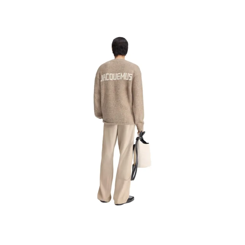 Jacquemus Logo Detailed Knitted Jumper-1
