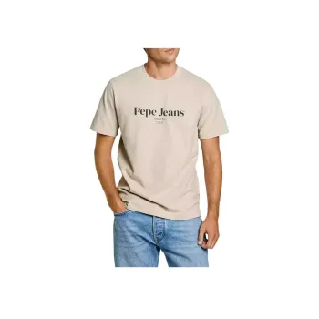Pepe Jeans T Shirts Men Beige