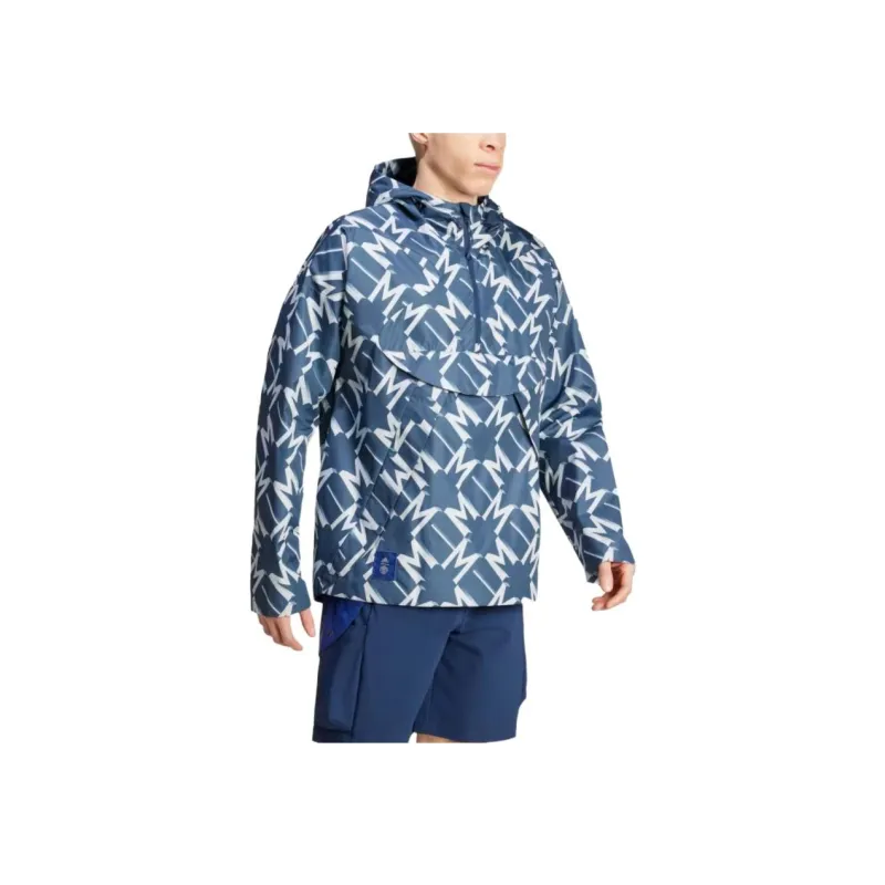 Adidas Free Shipping With AdiClub Manchester United Seasonal Half Zip Windbreaker-4