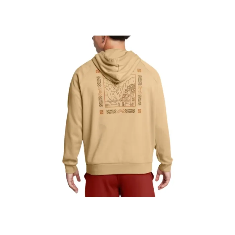 Under Armour Rival Fleece Sweatshirt Men's Camel-2