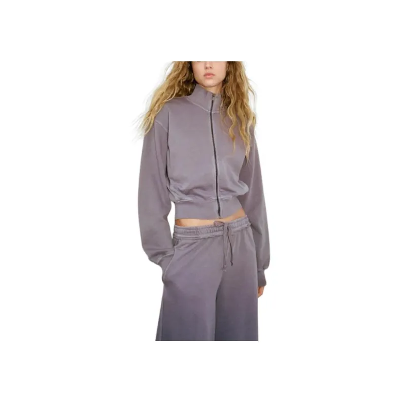 ZARA Sweatshirt Women's Camel Brown-2