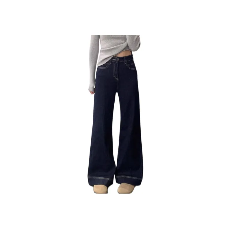 KULAIYA Jeans Women's Dark Blue-1