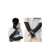 Black Long-Sleeved Face Masks+Sleeve Covers
