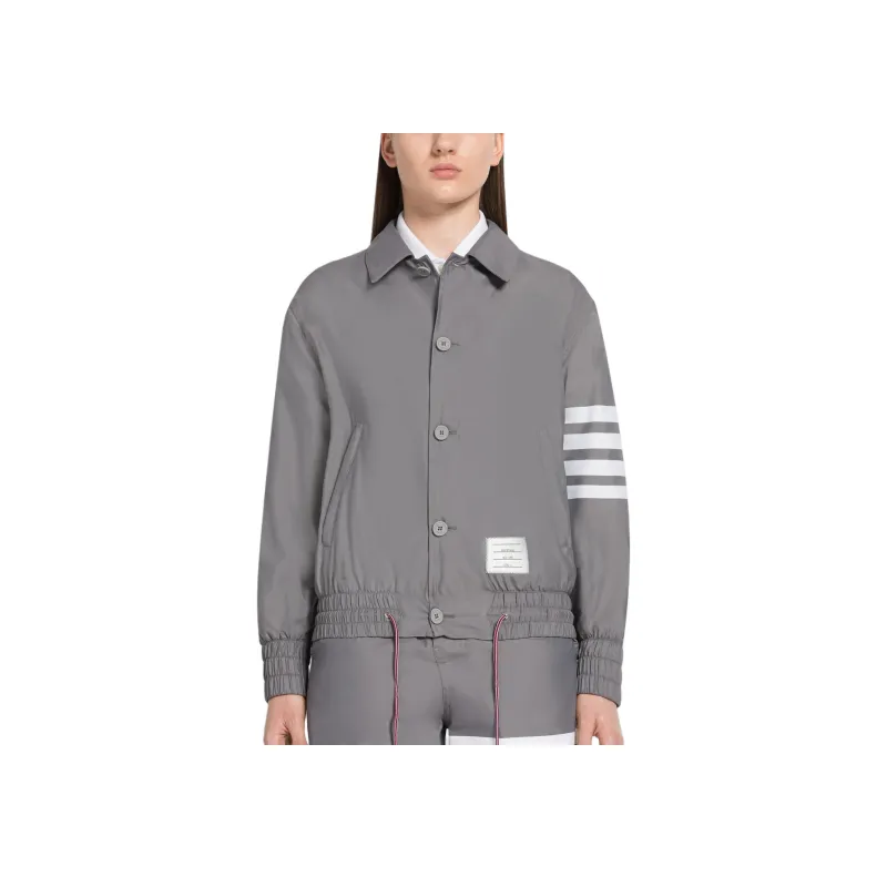 THOM BROWNE Jackets Men Gray-0