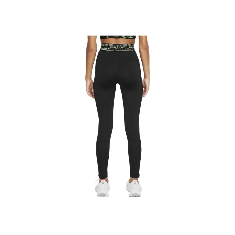 Nike Pro Girls' Dri-FIT Mid-Rise Leggings-2