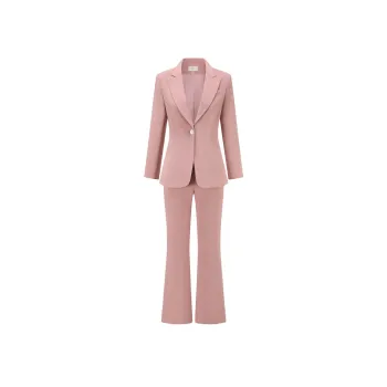 ONE SHALLOW Business Suits Women's Coral Pink