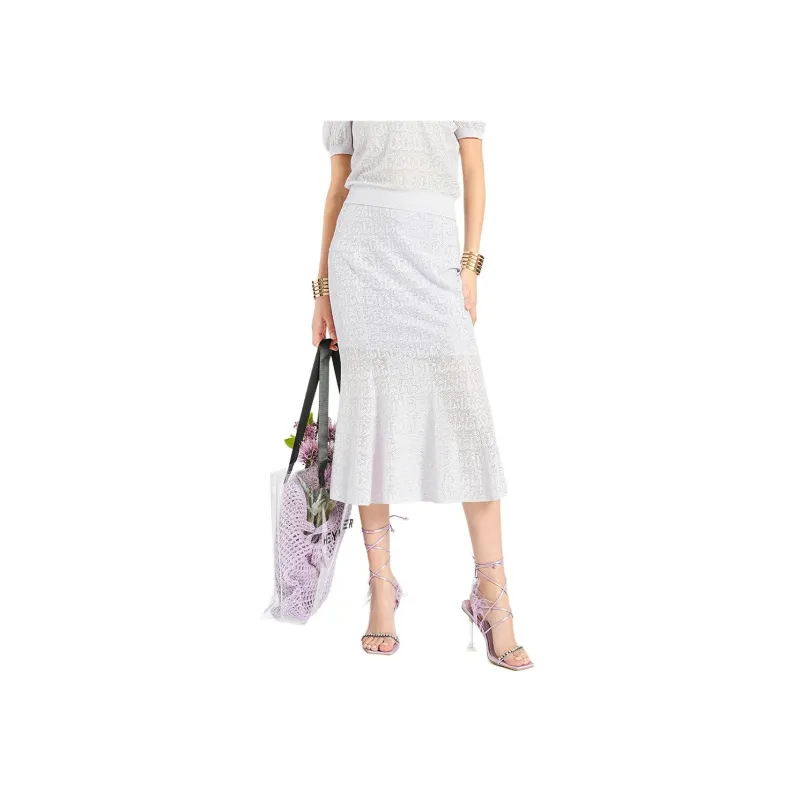 BESIONIA SS24 Casual Long Skirts Women's Light Purple-3