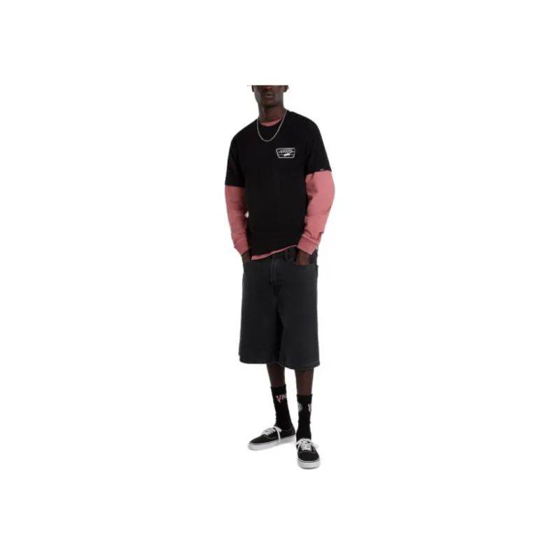 Vans FULL PATCH BACK T Shirt Men's Black-2