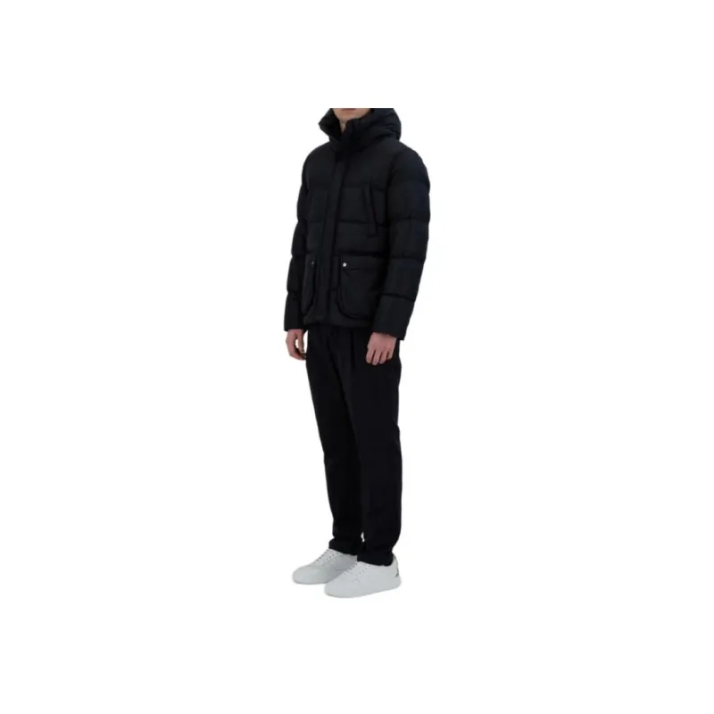 HERNO High Neck Hooded Down Jacket-3