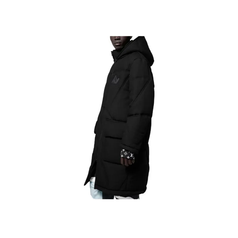 LOUIS VUITTON FW23 Puffer Jacket Men's Black-4