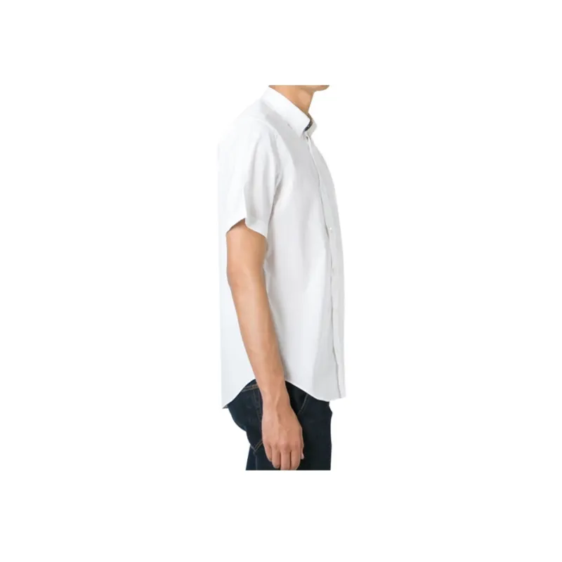 Burberry Shirts Men White-3