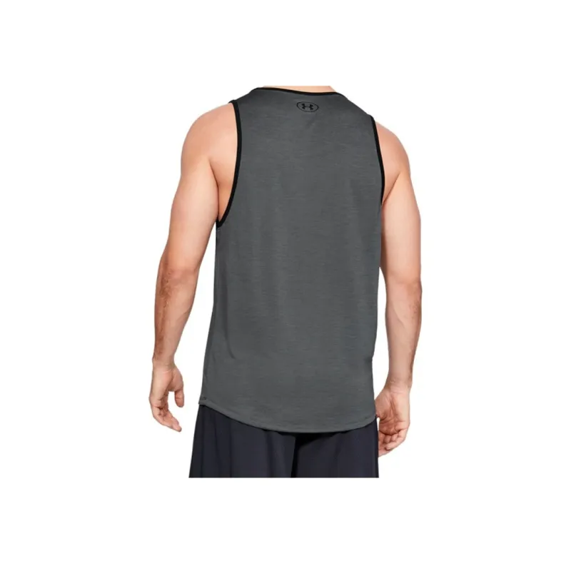Under Armour Tank Tops Men's Peach Gray-5