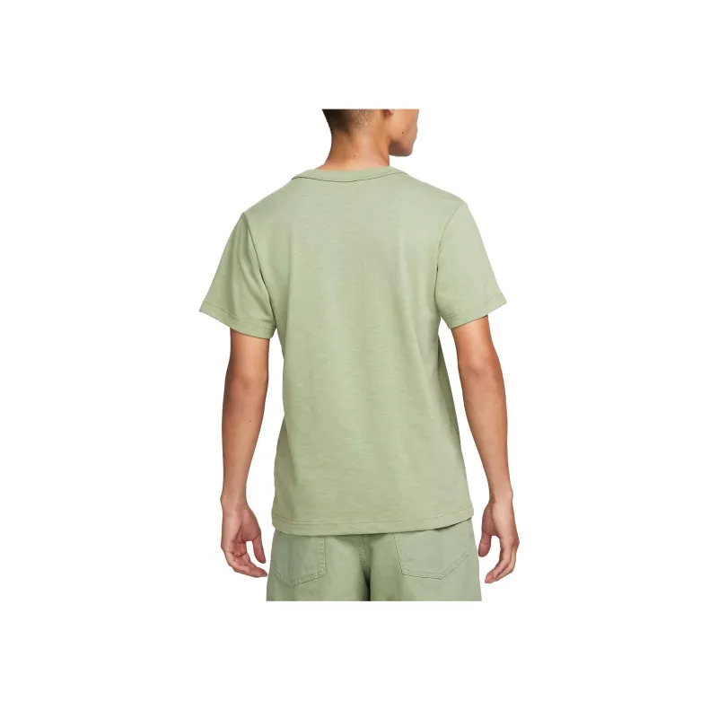 Nike T Shirts Men Oil Green-1