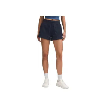Lululemon TexturedClassic-Fit Sports Shorts Women's Marine Blue