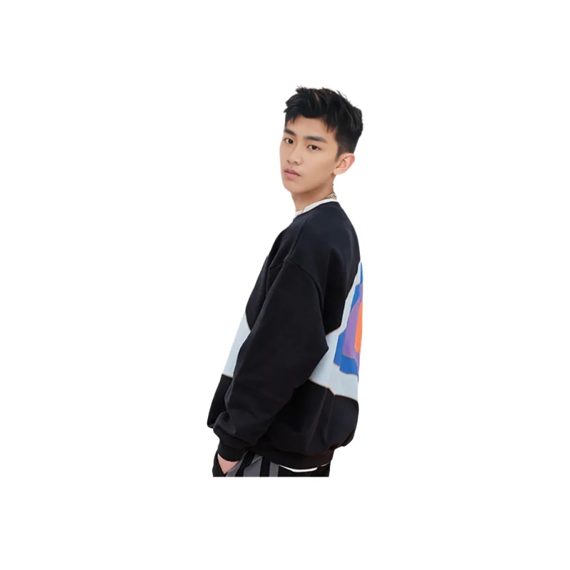 LiNing Sweatshirts Men Black-3