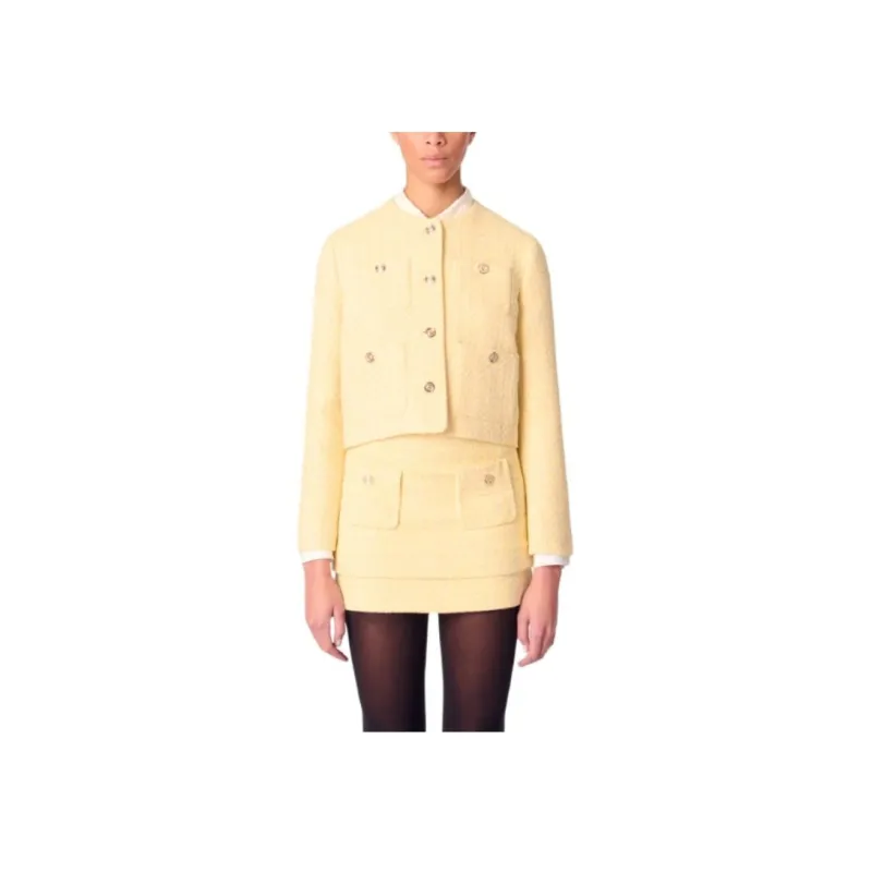 Maje Tweed Jacket-0