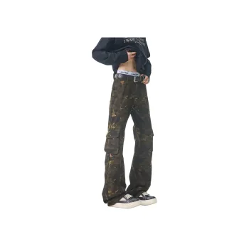SOCKKEY Jeans Unisex Camouflage